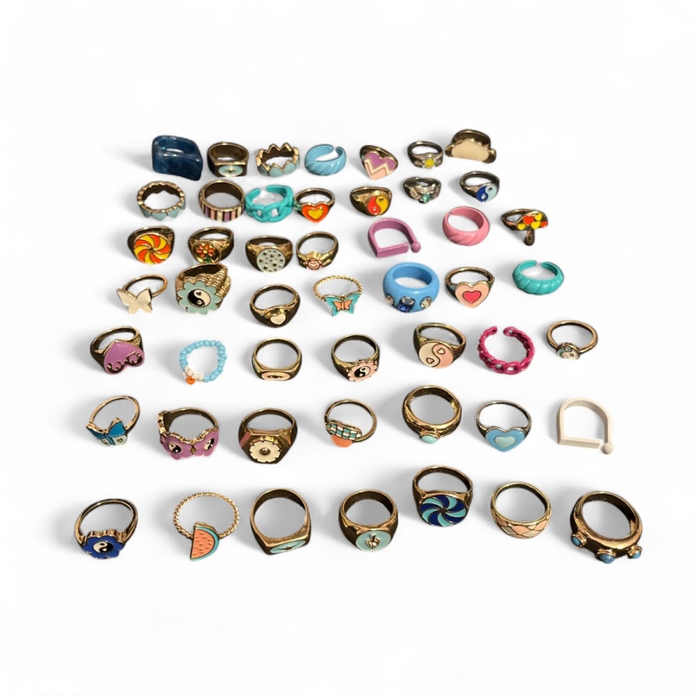 Set of chunky rings!